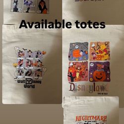 Custom Halloween Tote Bags 