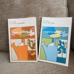 2 Books, Growing Your Garden