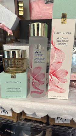 Estée Lauder face cream and lotion $40 each