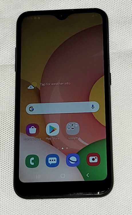 Very NICE SAMSUNG GALAXY A01 4G 16GB CELL PHONE for Straight Talk  