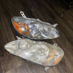 Toyota Corolla 2006 lights 