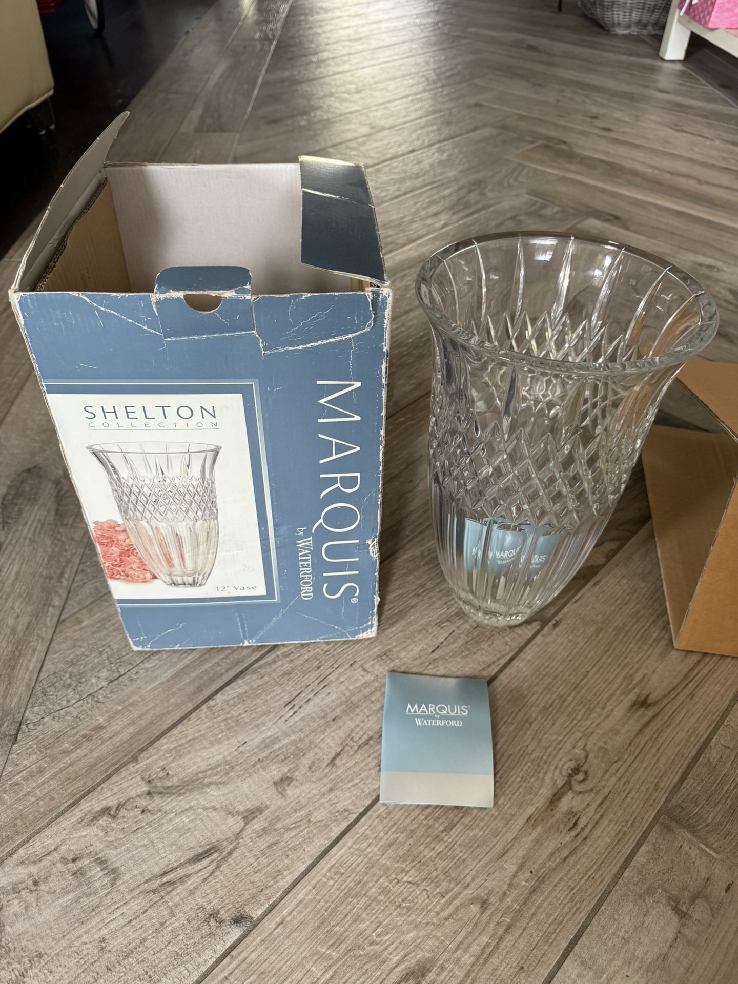 Marquis By Waterford Crystal Vase 
