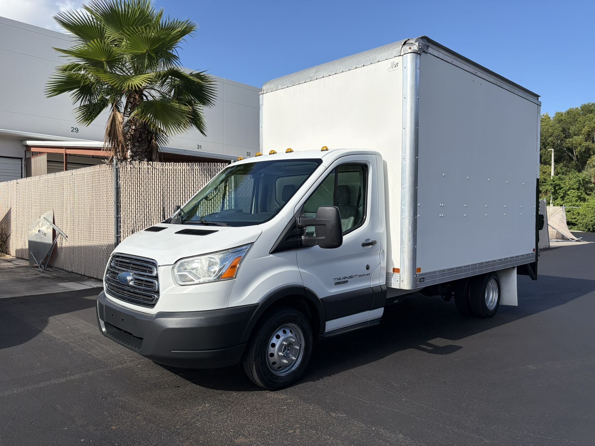 2018 Ford Transit 350 Box Truck 12ft Ready For Work 