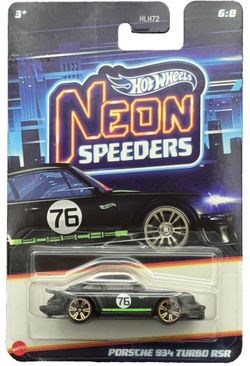 Hot Wheels Neon Speeders Porsche 934 Turbo RSR