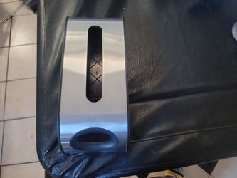 NEW SIMPLE HUMAN STAINLESS STEEL MOUNTABLE PLASTIC BAG COLLECTOR