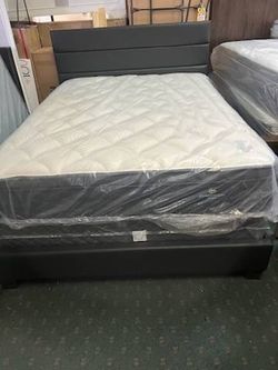 Brand New 11” Queen Size Mattress With Boxspring 