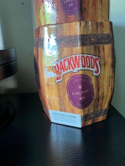 epoxy Backwoods Cognac XO Limited Edition Cigars wrapped in epoxy