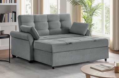 Convertible Sleeper Sofa and Chair Bed Combo