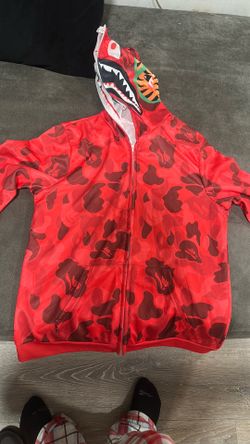 Color Camo Shark Hoodie