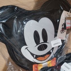 Disney Harveys Vampire Mickey Convertible Crossbody Bag Purse Backpack