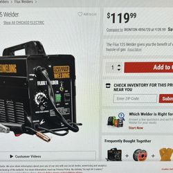 Flux 125 Welder 