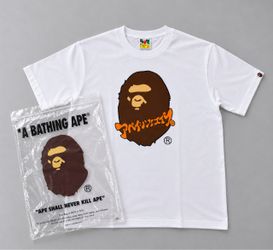 White Bape Tee