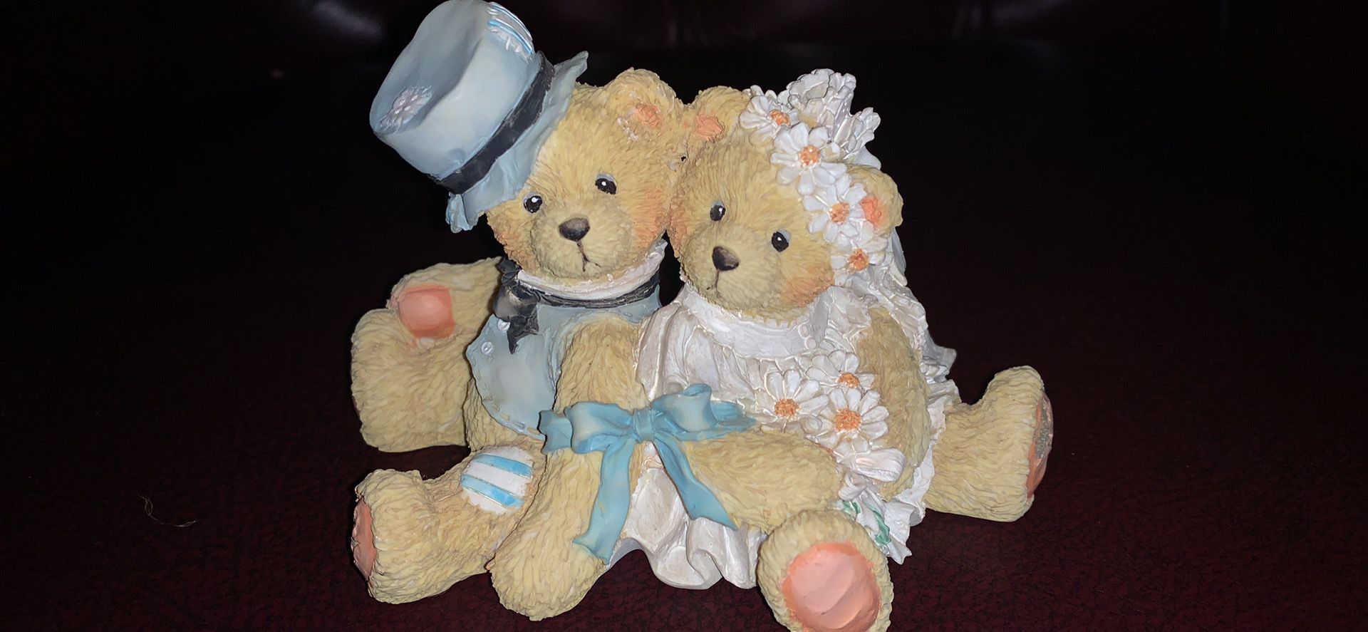 Cherished Teddies “Robbie & Rachael” “Love Bears All Things” Collectible Figurine