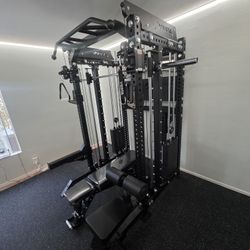 NEW Vesta Pro Series 3in1 Squat Rack | Functional Trainer | 45lbs Smith Machine | Pulley System | FREE DELIVERY🚚  Plus TAX 💲