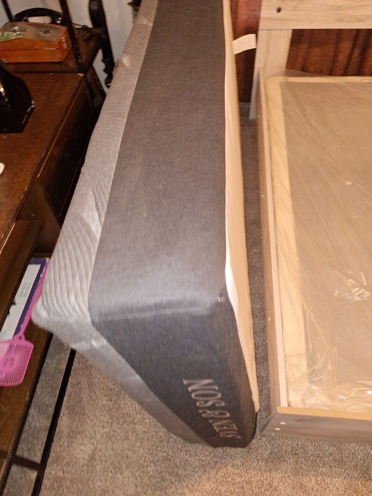 Twin Bed Set Whiye Wash