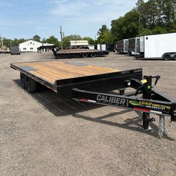 Flatbed Trailer 14,000lb 8.5x20