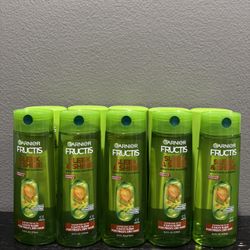 5 Sets Garnier Fructis Shampoos And Conditioners