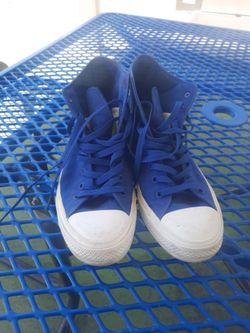 Blue Converse