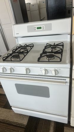 Mint Clean White 4 Burner Ge Gas Stove 