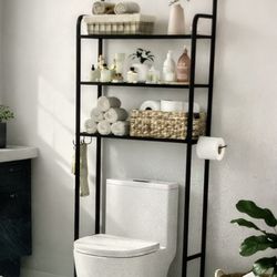 3 Tier Over the Toilet Storage