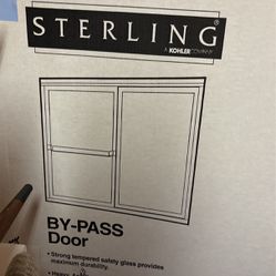 Sterling Tub Sliding Glass Doors 