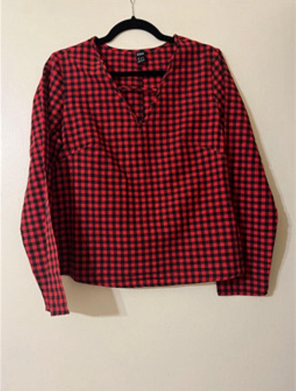 Shein Women’s Blouse (Plaid Style)