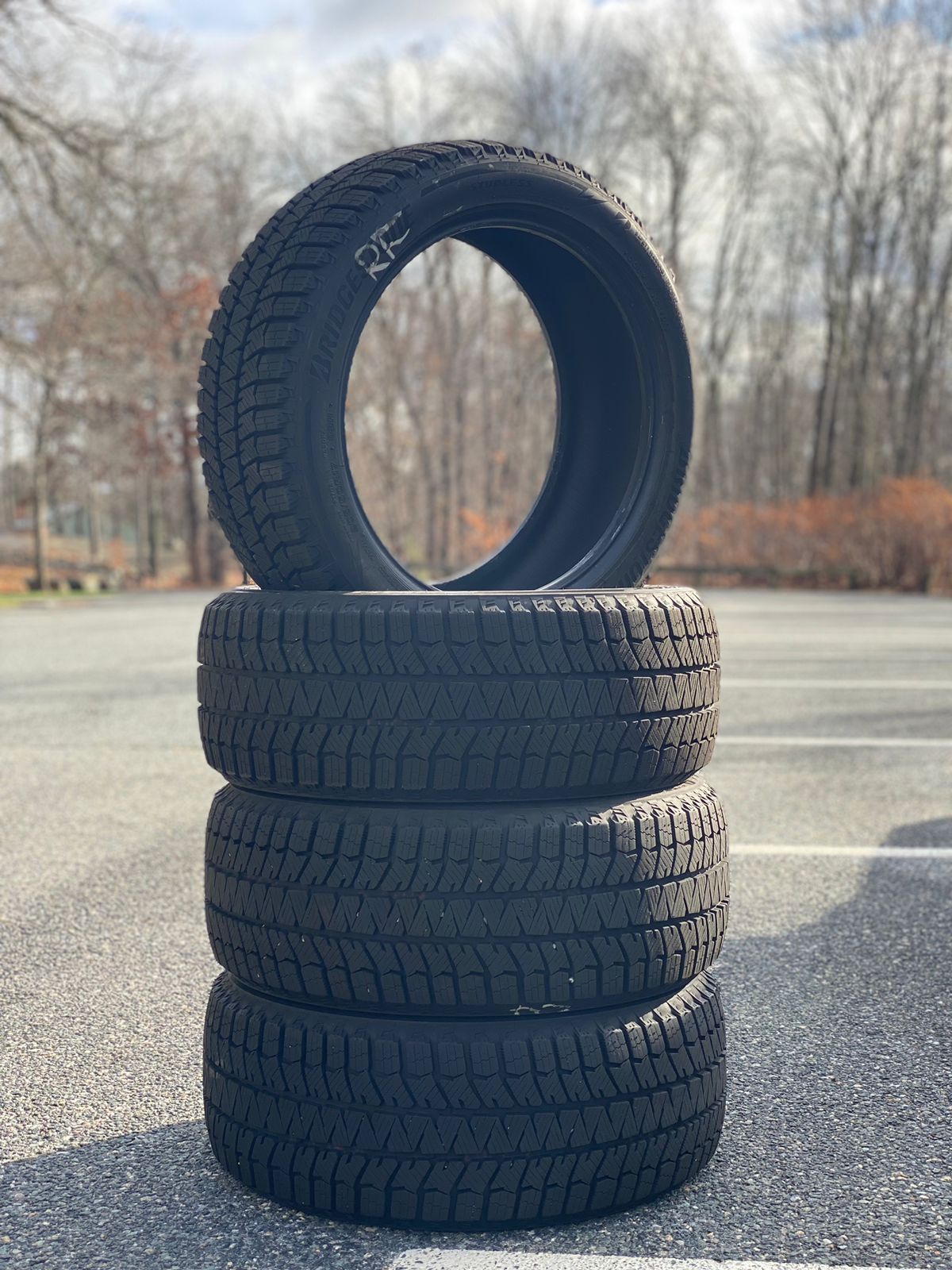 (4) Tires Bridgestone Blizzak WS90 205/50R17 93H XL (Studless) Snow Winter for Sale in