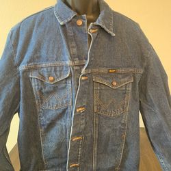 Wrangler Pendelton denim Jacket vintage 2xl