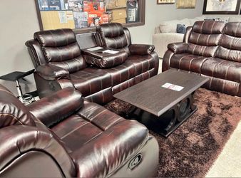 NEW RECLINING SOFA LOVESEAT WITH RECLINER AND FREE DELIVERY ORDER HERE PAY ON ARRIVAL