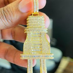 XL 3D Plug Pendant 