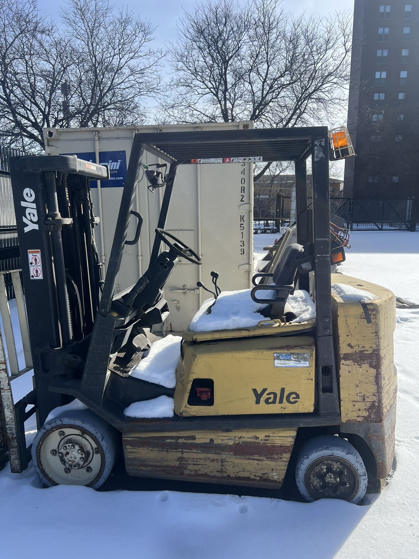 Two nonworking gas forklifts for sale