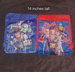 Toy Story backpacks 12 pieces