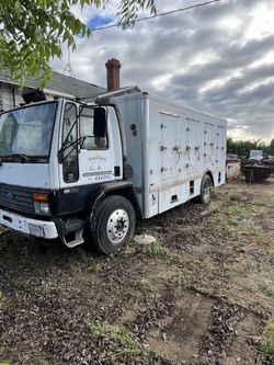 Ford freezer truck