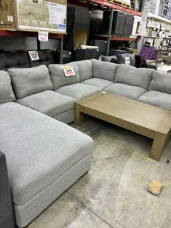 Thomasville Fabric Modular Sectional Sofa only $99