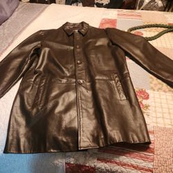 Banana  Republic Leather Jacket   L