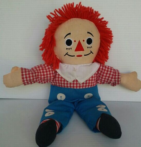 Raggedy Andy Soft Unbranded, Used