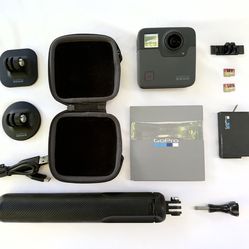 GoPro Fusion 360° Camera – Complete Package (Excellent Condition)
