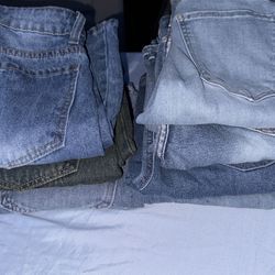 Juniors Jeans Lot - 7 Pairs (0 / XS / XXS)