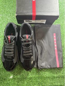 Black Prada Trainers size 9
