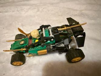 Lego ninjago car with mini figure
