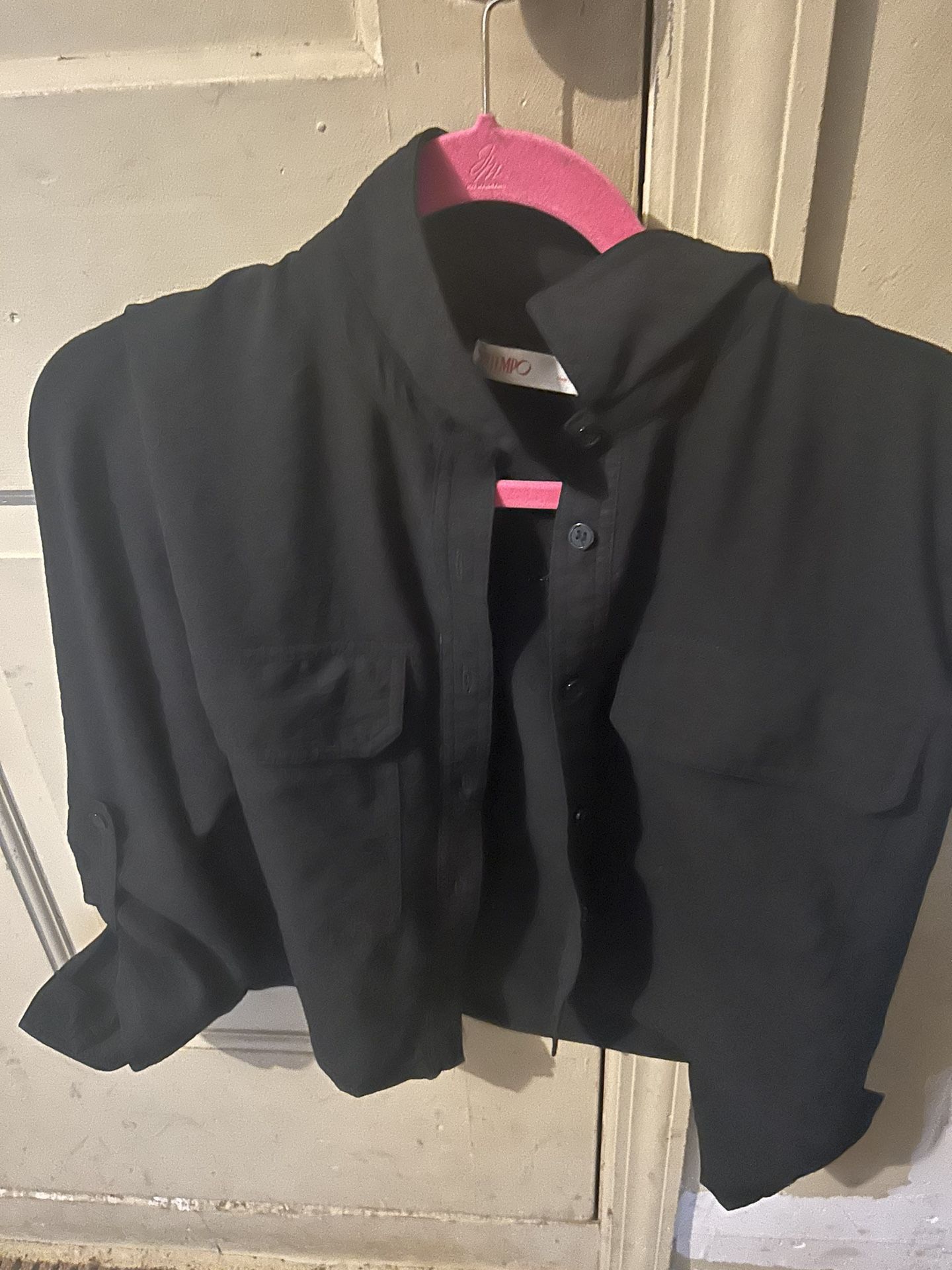 Black Button Down Shirt 