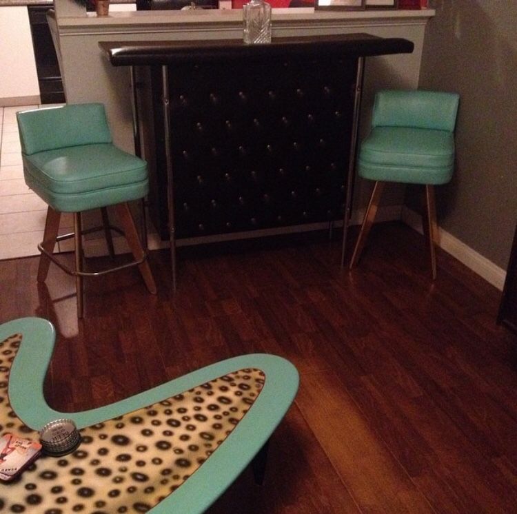 Teal bar stools only