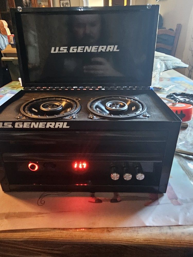 Tool Box Boom Box