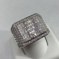 Unmistakable, 1 Of 1, Men’s Diamond Ring Moissanite