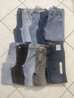 Childrens/ Boys Blue Jeans Pants Size 14 -16