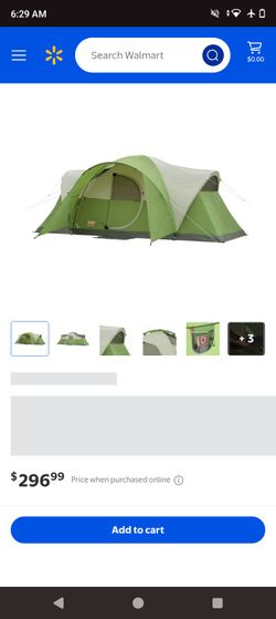 Coleman 8 man tent