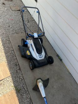 Hart lawnmower and weedeater