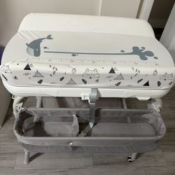 2 In 1 Baby Bathtub And Changing Table 