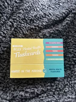 NCLEX Mental Health Flashcards by Nurse in the Making