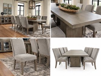 Title: Ashley Furniture Fawnburg Dining Set – Table + 8 Chairs – Excellent Condition